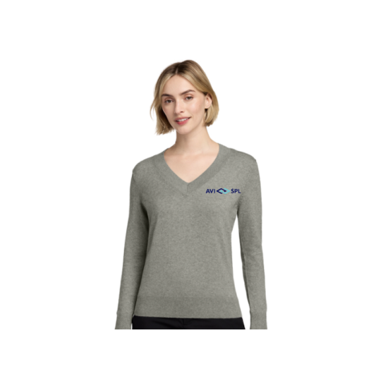 Brooks Brothers® Women’s Cotton Stretch V-Neck Sweater